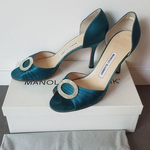 Manolo Blahnik Sedaraby D'Orsay Heels